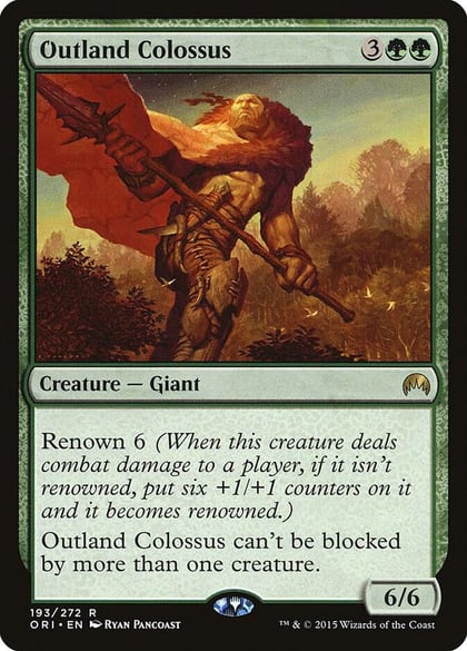 Outland Colossus, Magic Origins 193