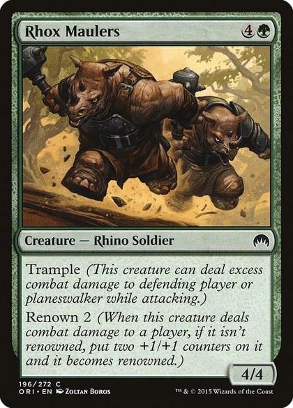 Rhox Maulers, Magic Origins 196