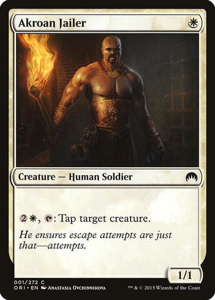 Akroan Jailer, Magic Origins 1