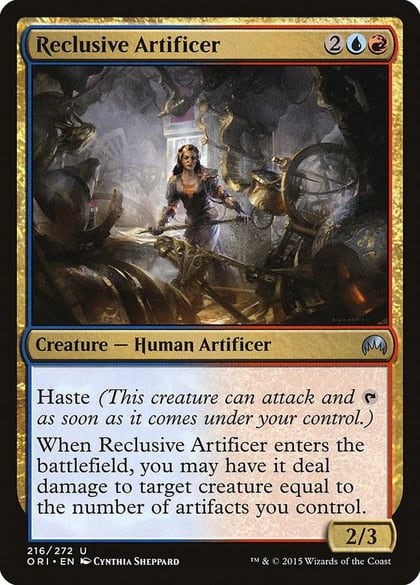 Reclusive Artificer, Magic Origins 216