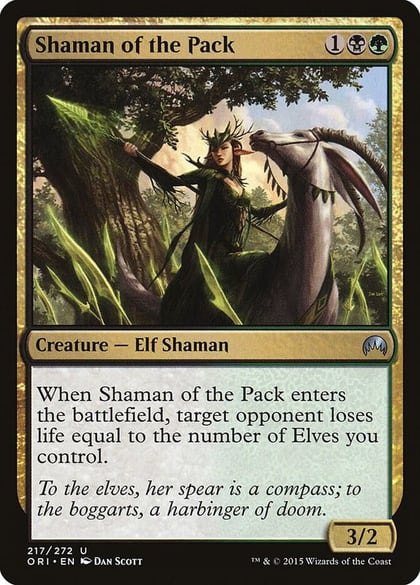 Shaman of the Pack, Magic Origins 217