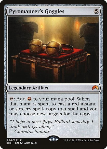 Pyromancer's Goggles, Magic Origins 236
