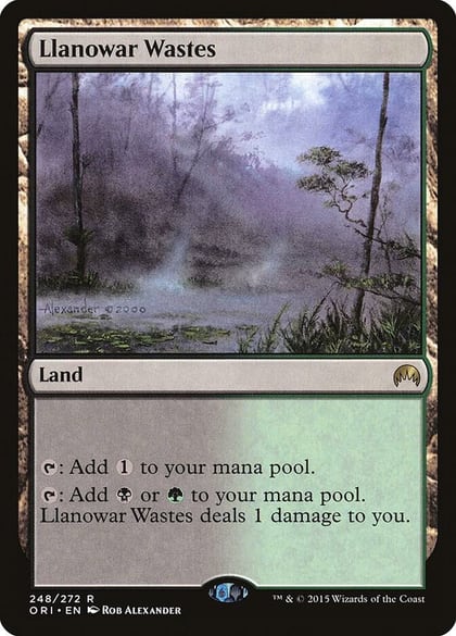 Llanowar Wastes, Magic Origins 248