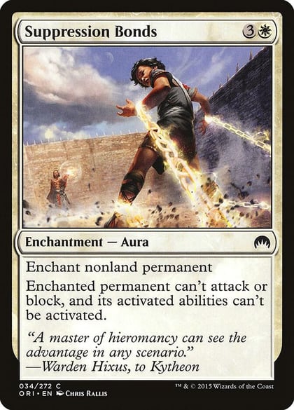 Suppression Bonds, Magic Origins 34