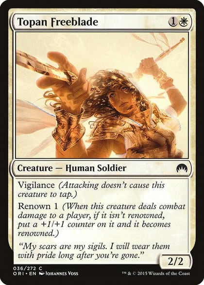 Topan Freeblade, Magic Origins 36