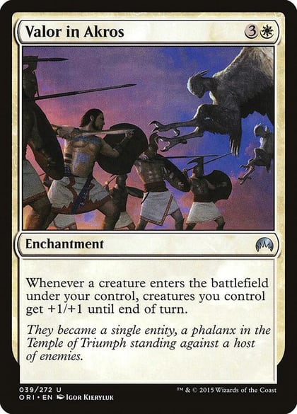 Valor in Akros, Magic Origins 39