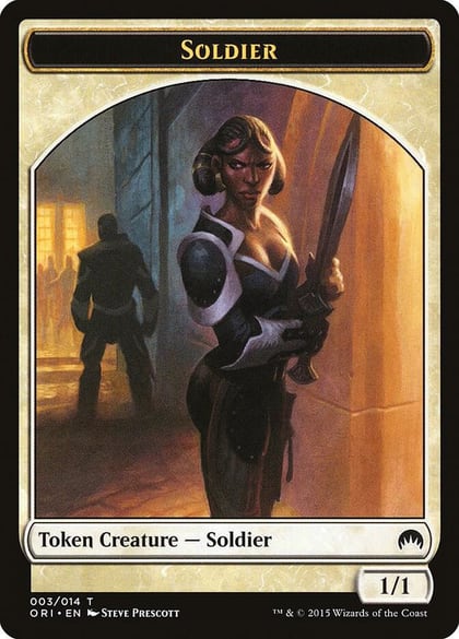 Soldier Token, Magic Origins 3