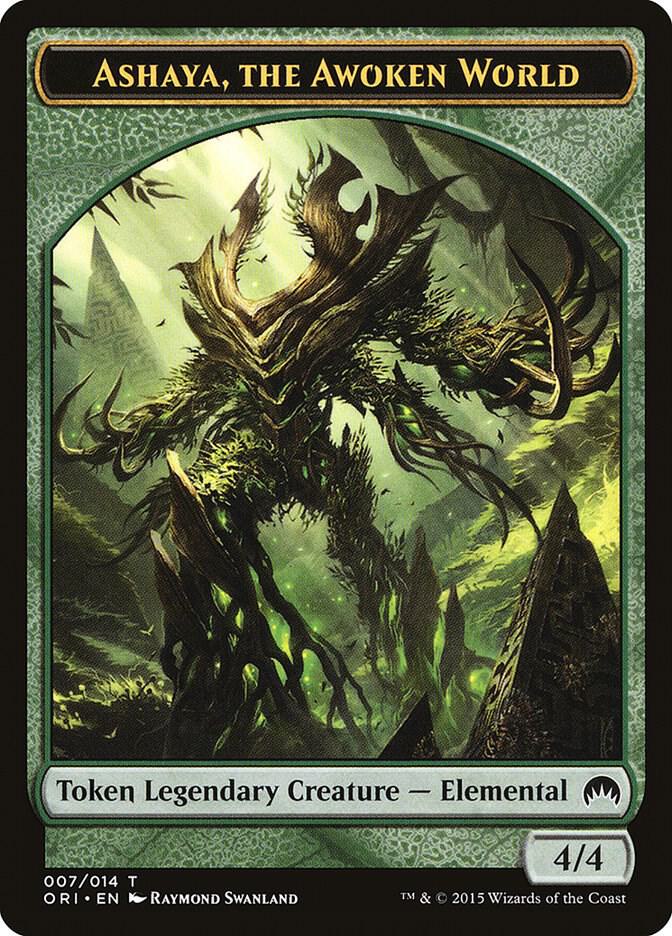 Ashaya, the Awoken World Token, Magic Origins 7