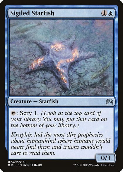Sigiled Starfish, Magic Origins 73