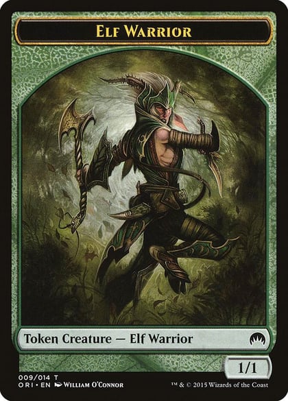 Elf Warrior Token, Magic Origins 9