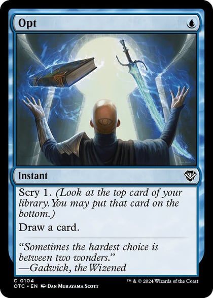 Opt, Commander: Outlaws of Thunder Junction 104