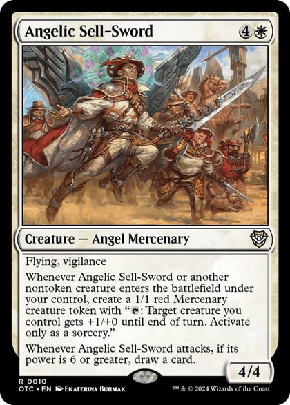 Angelic Sell-Sword, Commander: Outlaws of Thunder Junction 10