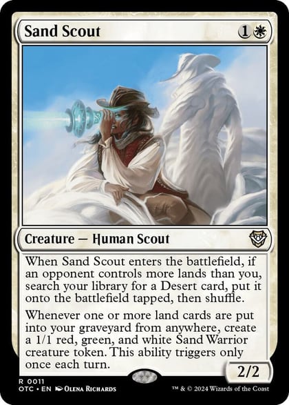 Sand Scout, Commander: Outlaws of Thunder Junction 11