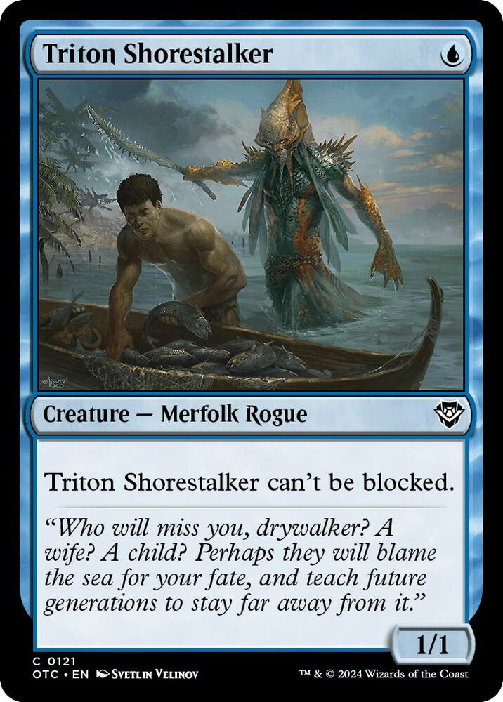 Triton Shorestalker, Commander: Outlaws of Thunder Junction 121