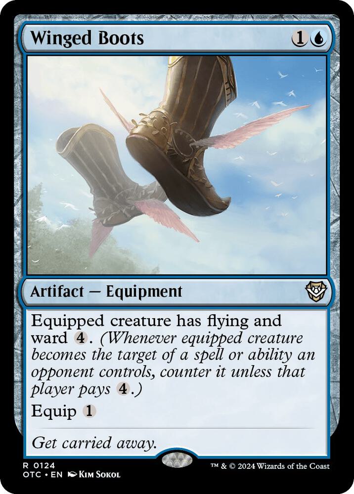 Winged Boots, Commander: Outlaws of Thunder Junction 124