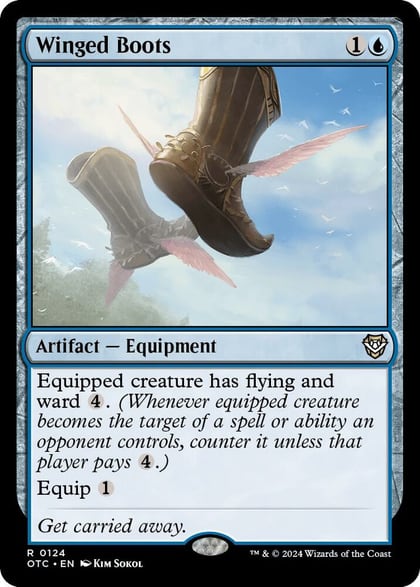 Winged Boots, Commander: Outlaws of Thunder Junction 124