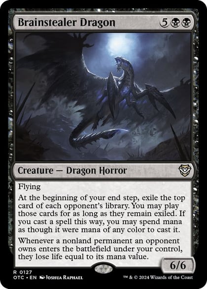 Brainstealer Dragon, Commander: Outlaws of Thunder Junction 127