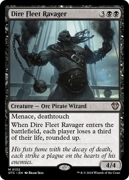 Dire Fleet Ravager, Commander: Outlaws of Thunder Junction 132