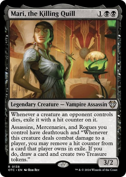 Mari, the Killing Quill, Commander: Outlaws of Thunder Junction 138