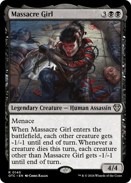 Massacre Girl, Commander: Outlaws of Thunder Junction 140