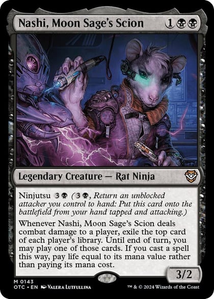 Nashi, Moon Sage's Scion, Commander: Outlaws of Thunder Junction 143
