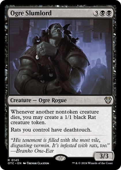 Ogre Slumlord, Commander: Outlaws of Thunder Junction 145