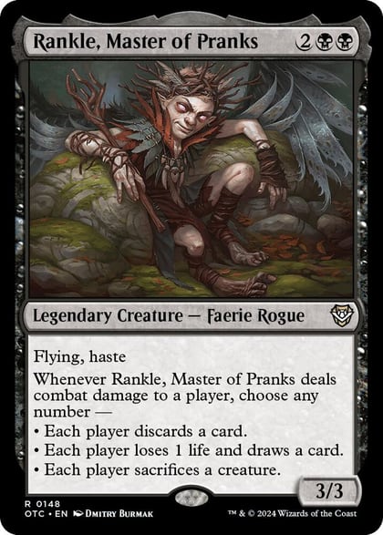 Rankle, Master of Pranks, Commander: Outlaws of Thunder Junction 148