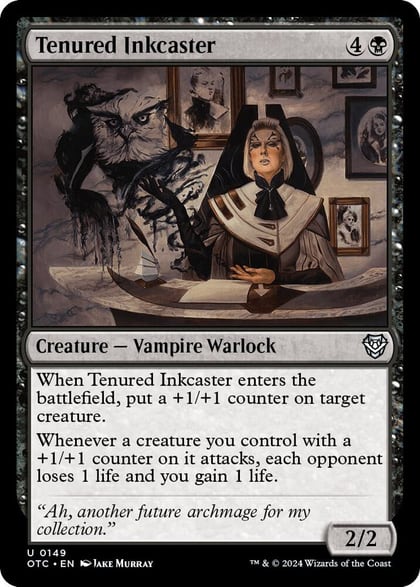 Tenured Inkcaster, Commander: Outlaws of Thunder Junction 149