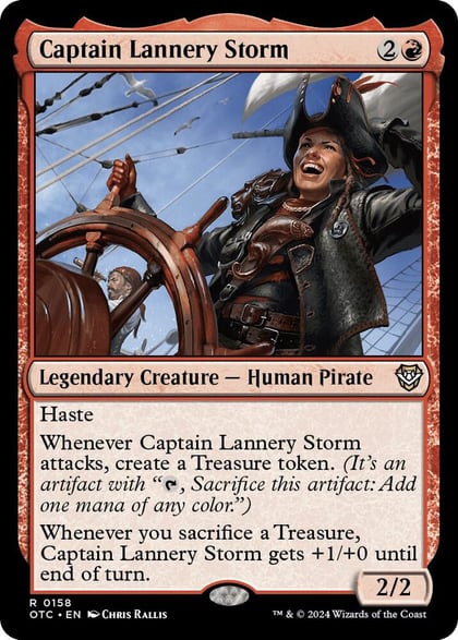 Captain Lannery Storm, Commander: Outlaws of Thunder Junction 158