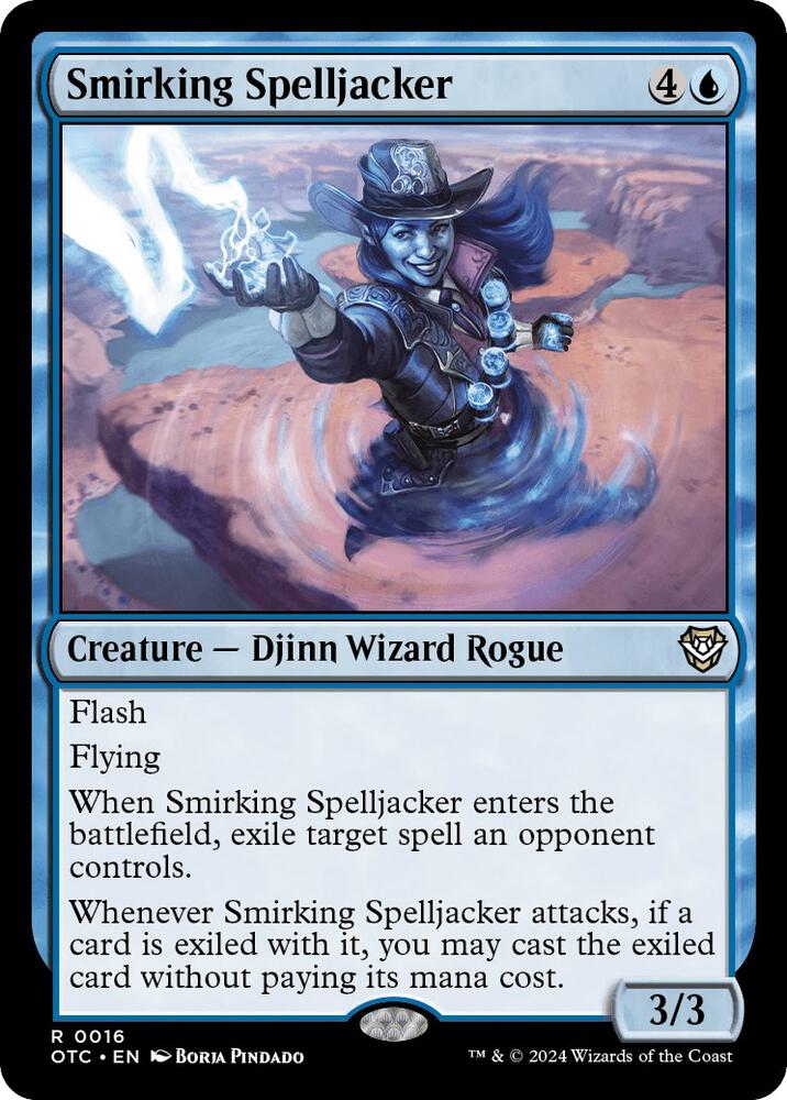 Smirking Spelljacker, Commander: Outlaws of Thunder Junction 16