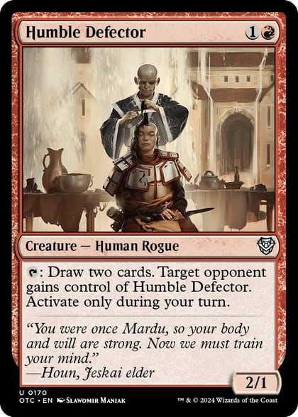 Humble Defector, Commander: Outlaws of Thunder Junction 170