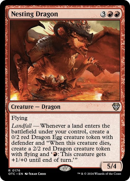 Nesting Dragon, Commander: Outlaws of Thunder Junction 176