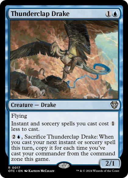 Thunderclap Drake, Commander: Outlaws of Thunder Junction 17