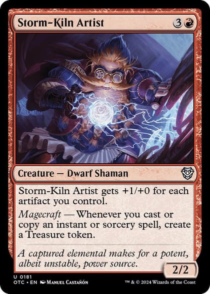 Storm-Kiln Artist, Commander: Outlaws of Thunder Junction 181