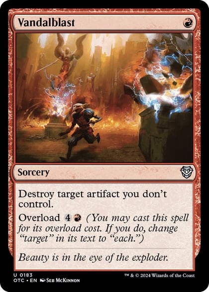 Vandalblast, Commander: Outlaws of Thunder Junction 183