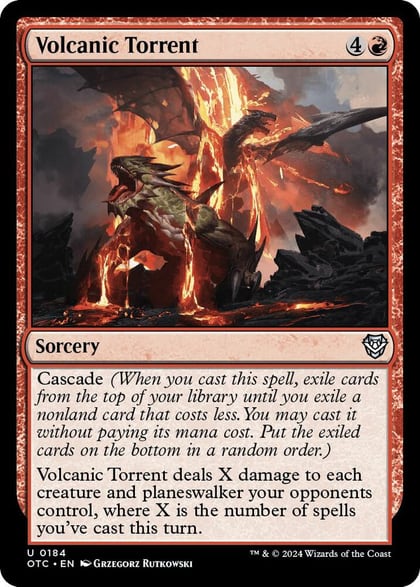 Volcanic Torrent, Commander: Outlaws of Thunder Junction 184
