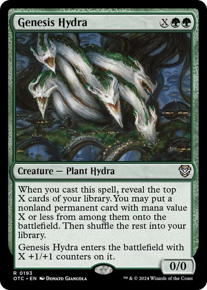 Genesis Hydra, Commander: Outlaws of Thunder Junction 193