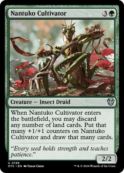 Nantuko Cultivator, Commander: Outlaws of Thunder Junction 198