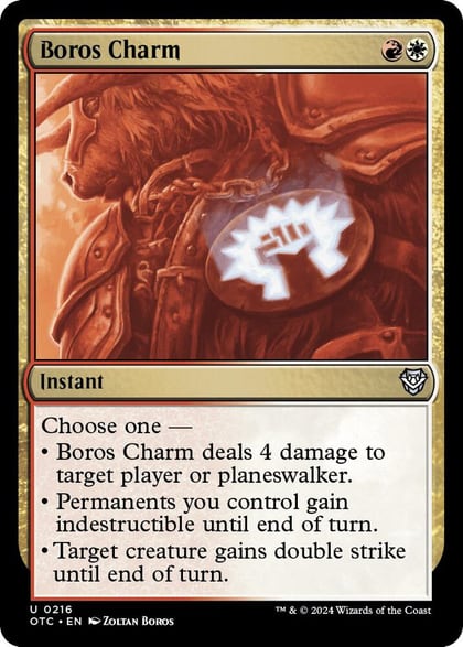 Boros Charm, Commander: Outlaws of Thunder Junction 216