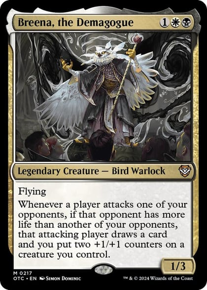Breena, the Demagogue, Commander: Outlaws of Thunder Junction 217
