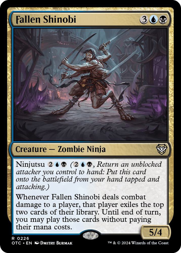 Fallen Shinobi, Commander: Outlaws of Thunder Junction 226