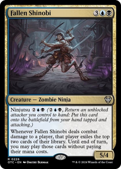 Fallen Shinobi, Commander: Outlaws of Thunder Junction 226