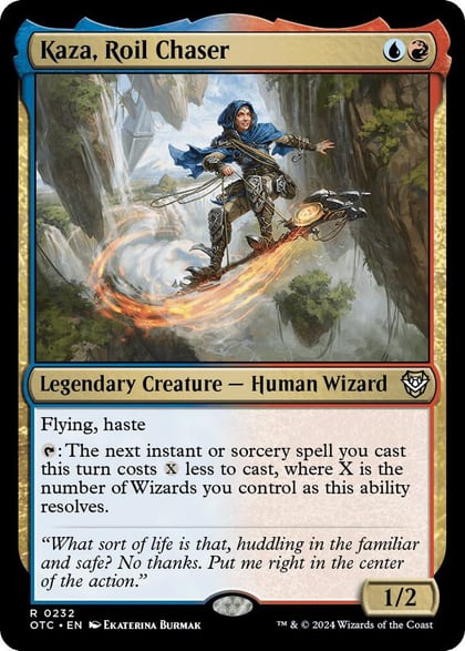 Kaza, Roil Chaser, Commander: Outlaws of Thunder Junction 232