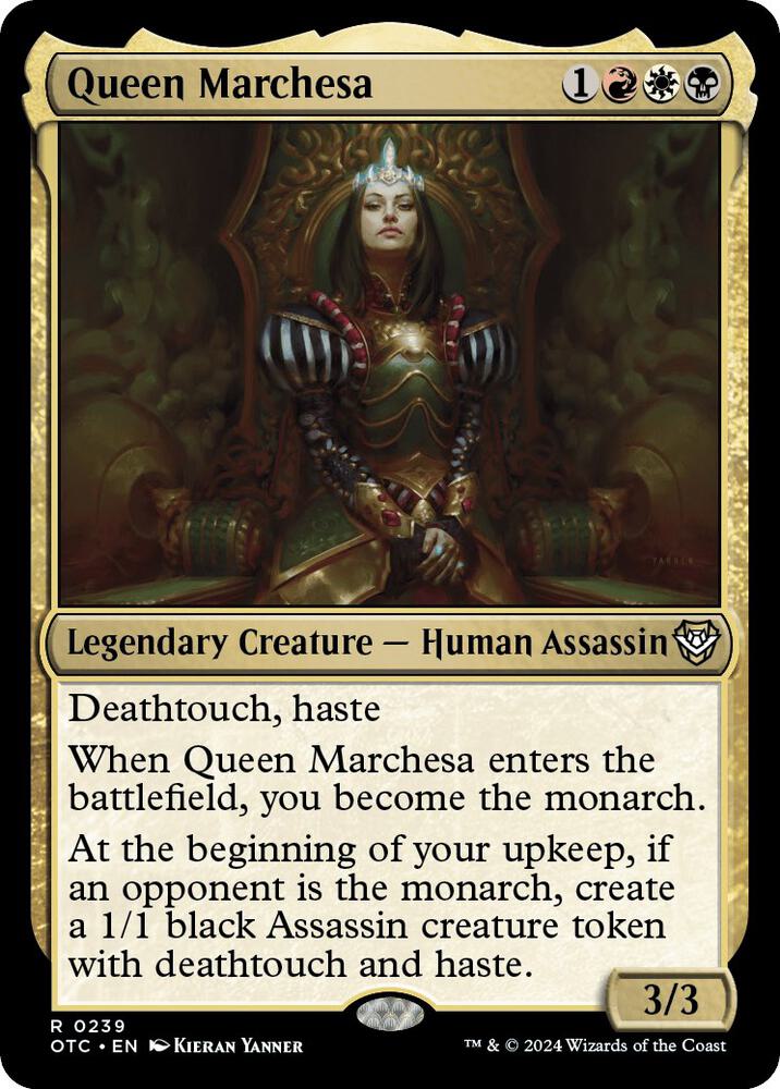 Queen Marchesa, Commander: Outlaws of Thunder Junction 239
