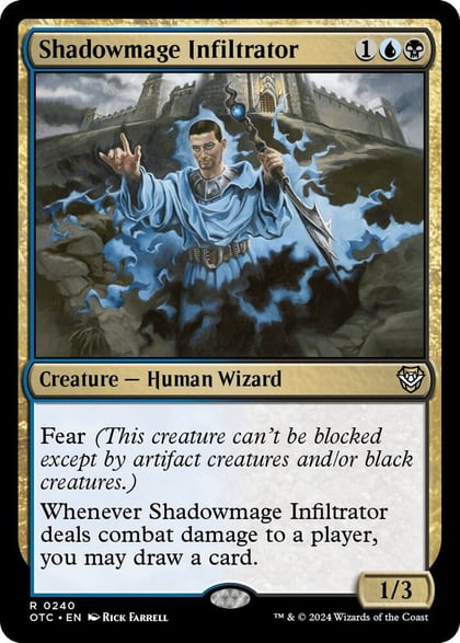 Shadowmage Infiltrator, Commander: Outlaws of Thunder Junction 240