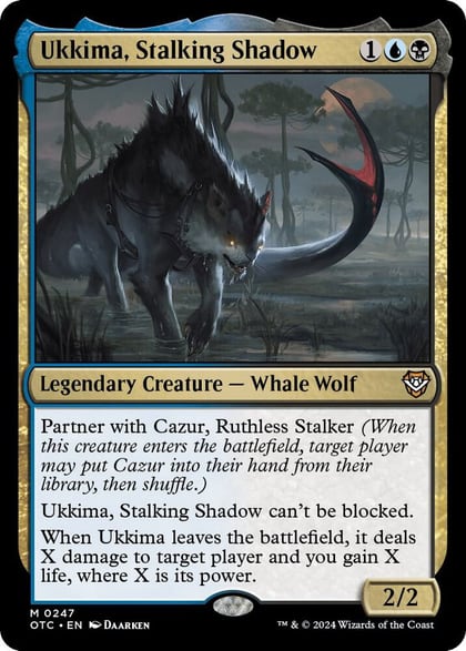Ukkima, Stalking Shadow, Commander: Outlaws of Thunder Junction 247
