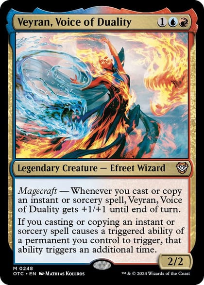 Veyran, Voice of Duality, Commander: Outlaws of Thunder Junction 248
