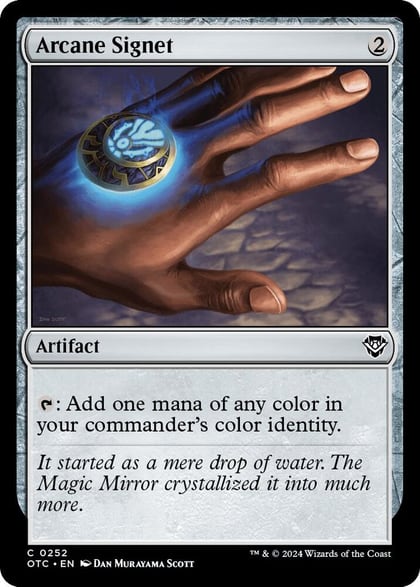 Arcane Signet, Commander: Outlaws of Thunder Junction 252
