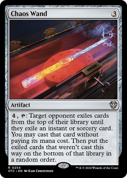 Chaos Wand, Commander: Outlaws of Thunder Junction 254