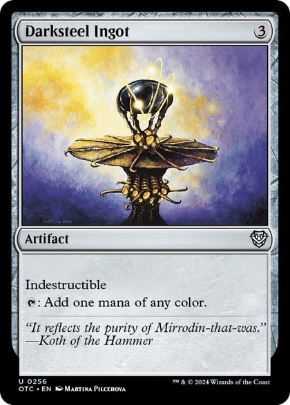 Darksteel Ingot, Commander: Outlaws of Thunder Junction 256